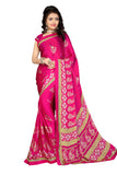 Red Colour Printed Saree