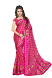 Red Colour Printed Saree