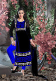 Melodic Brown Georgette Embroidered Semi Stitched Anarkali Suit